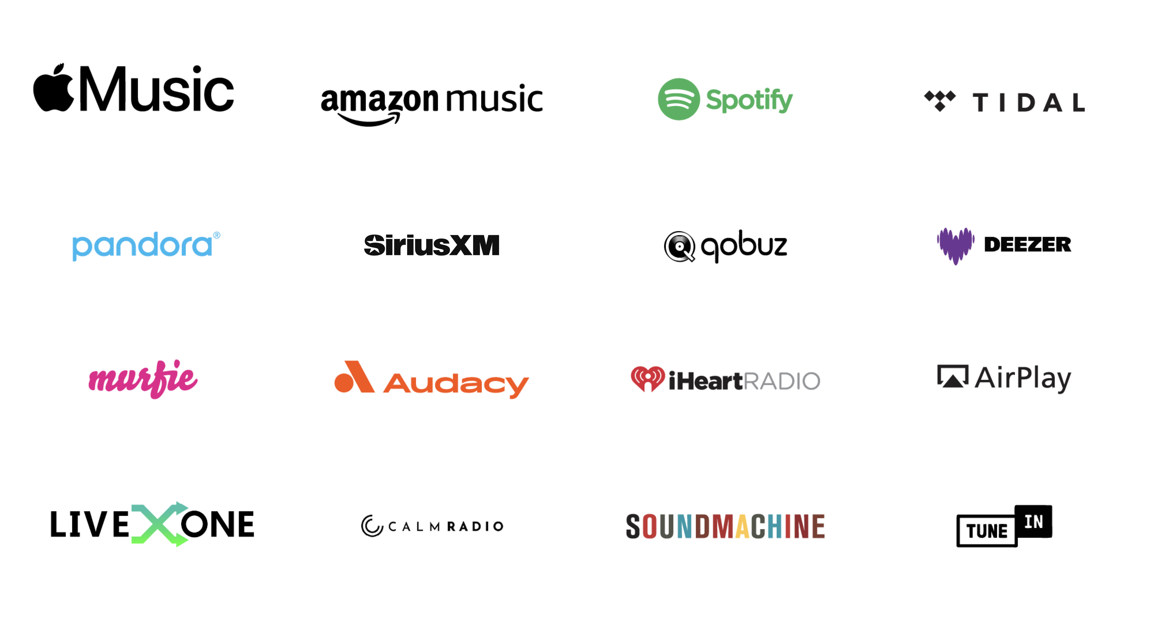 Streaming service partners