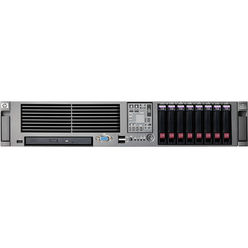 HPE 492205-001 ProLiant DL380 G5 2U Rack Server - 2 x Intel Xeon E5450 3 GHz - 4 GB RAM - Ultra ATA, Serial Attached SCSI (SAS) Controller Refurbished