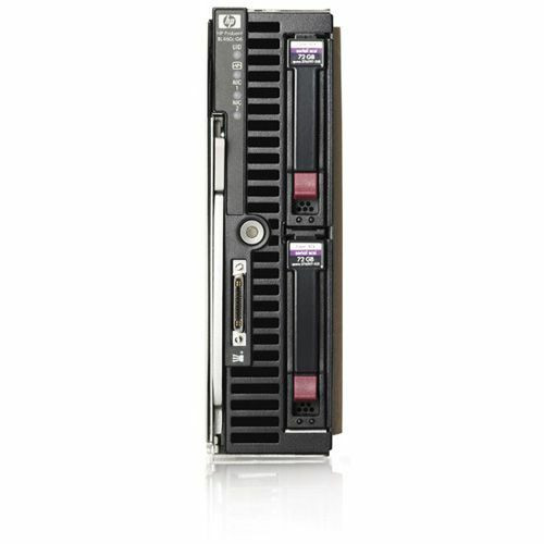 HPE 595725-B21 ProLiant BL460c G6 Blade Server - 1 x Intel Xeon X5650 2.66 GHz - 6 GB RAM - Serial Attached SCSI (SAS) Controller Refurbished