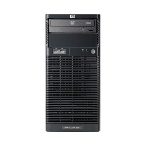 HPE 597557-005 ProLiant ML110 G6 4U Tower Server - 1 x Intel Core i3 i3-540 3.06 GHz - 2 GB RAM - 250 GB HDD - Serial ATA/300 Controller Refurbished