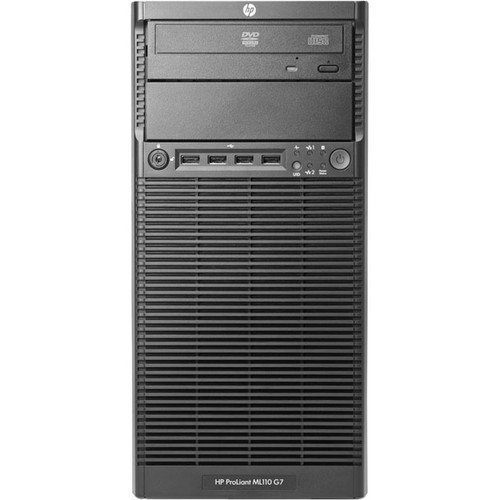 HPE 626474-001 ProLiant ML110 G7 4U Micro Tower Server - 1 x Intel Xeon E3-1220 3.10 GHz - 2 GB RAM - 250 GB HDD - (1 x 250GB) HDD Configuration - Serial ATA/300 Controller