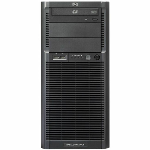 HPE 637079-001 ProLiant ML330 G6 5U Tower Server - 1 x Intel Xeon E5603 1.60 GHz - 2 GB RAM - 250 GB HDD - (1 x 250GB) HDD Configuration - Serial ATA Controller Refurbished