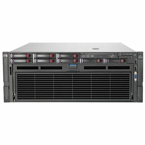 HPE 643063-001 ProLiant DL580 G7 4U Rack Server - 4 x Intel Xeon E7-4870 2.40 GHz - 128 GB RAM - Serial Attached SCSI (SAS) Controller Refurbished