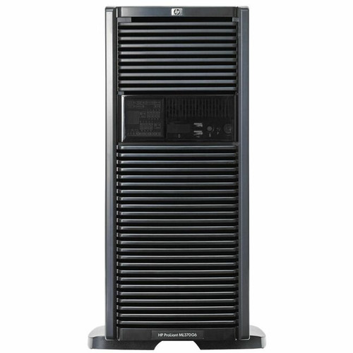 HPE 652482-S01 ProLiant ML370 G6 4U Tower Server - 1 x Intel Xeon E5620 2.40 GHz - 4 GB RAM - Serial Attached SCSI (SAS) Controller Refurbished