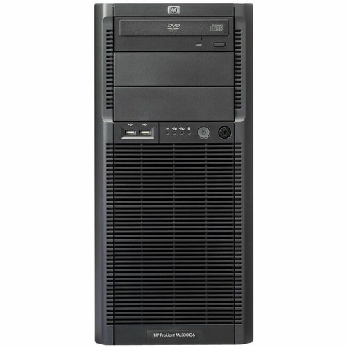 HPE 654077-S01 ProLiant ML330 G6 5U Tower Server - 1 x Intel Xeon E5606 2.13 GHz - 4 GB RAM - Serial ATA/300 Controller Refurbished