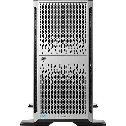 HPE 686714-S01 ProLiant ML350p G8 5U Tower Server - 1 x Intel Xeon E5-2620 2 GHz - 8 GB RAM - Serial Attached SCSI (SAS) Controller Refurbished