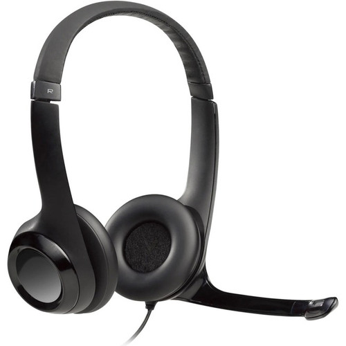 Logitech 981-000014 Padded H390 USB Headset Refurbished