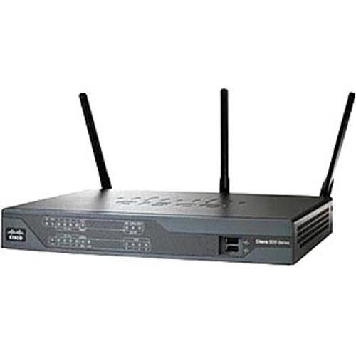 Cisco C891FW-A-K9 891F Wi-Fi 4 IEEE 802.11n Ethernet Wireless Security Router Refurbished