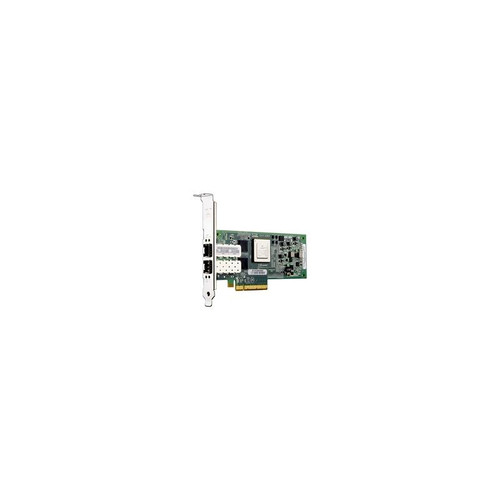DELL D001N 10Gb Qle8152 Dual Port Pciexpress Fcoe Converged Copper Host Bus Adapter With Standard Bracket Refurbished