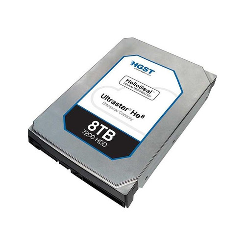 HITACHI Huh728080Al5200  New With 5Yrs Mfg Warranty. Ultrastar He8 8Tb 7200Rpm Sas12Gbits 128Mb Buffer 3.5Inch Helium Platform Enterprise Hard Drive Refurbished