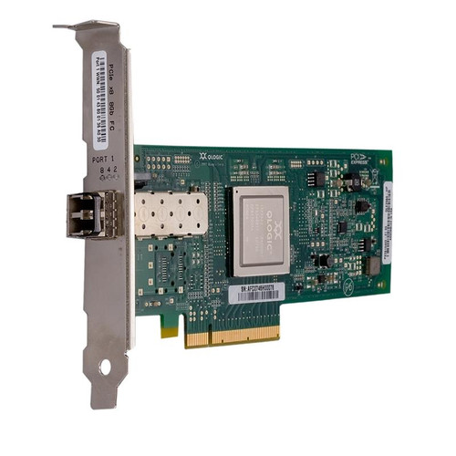 QLOGIC Qle2560-E Sanblade 8Gb Single Channel Pciexpress Fiber Channel Host Bus Adapter )With Standard Bracket(Card Only Refurbished