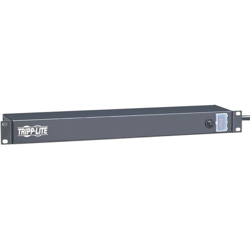 Tripp RS-0615-R Lite 1U Rack-Mount Network Server Power Strip 120V 15A 6-Outlet (Rear-Facing) 15 ft. (4.57 m) Cord Refurbished