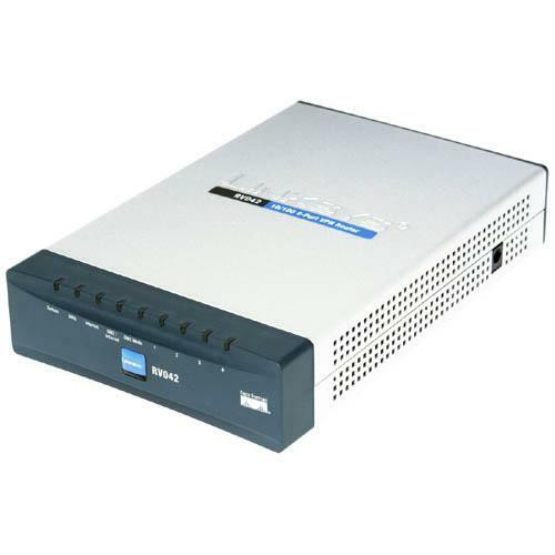 Cisco RV042 RV042 4-port Fast Ethernet VPN Router-Dual WAN Refurbished
