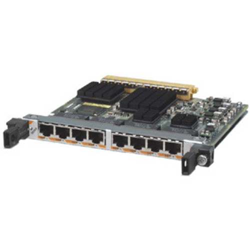 Cisco SPA-8X1FE-TX-V2 8-Port Fast Ethernet Shared Port Adapter Refurbished