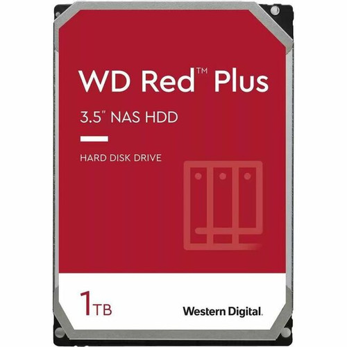 Western WD10EFRX Digital Red WD10EFRX 1 TB Hard Drive - 3.5" Internal - SATA (SATA/600) - Conventional Magnetic Recording (CMR) Method Refurbished