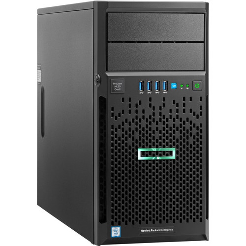 HPE 831065-S01 ProLiant ML30 G9 4U Micro Tower Server - 1 x Intel Xeon E3-1230 v5 3.40 GHz - 4 GB RAM - Serial ATA/600 Controller