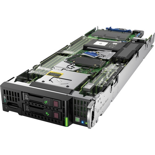 HPE 868024-S01 ProLiant BL460c G9 Blade Server - 2 x Intel Xeon E5-2640 v4 2.40 GHz - 64 GB RAM - 12Gb/s SAS, Serial ATA/600 Controller Refurbished