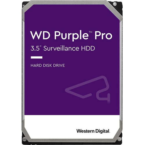 WD WD101PURP-20PK Purple Pro WD101PURP 10 TB Hard Drive - 3.5" Internal - SATA (SATA/600) - Conventional Magnetic Recording (CMR) Method