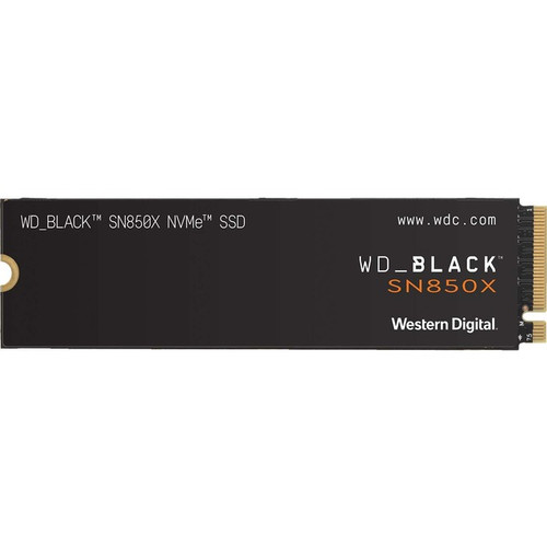 WD WDS100T2X0E Black SN850X 1 TB Solid State Drive - M.2 2280 Internal - PCI Express NVMe (PCI Express NVMe x4)