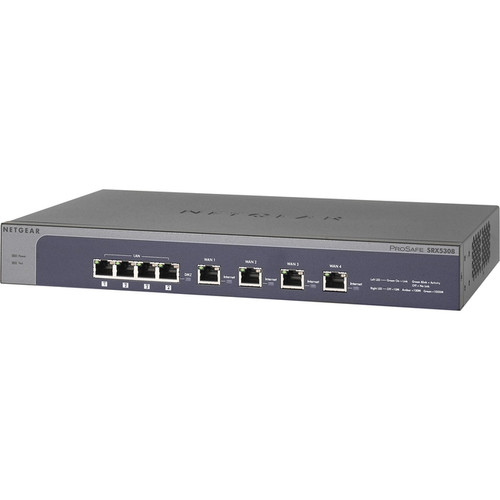 Netgear SRX5308-100NAS ProSafe SRX5308 Quad WAN Gigabit SSL VPN Firewall
