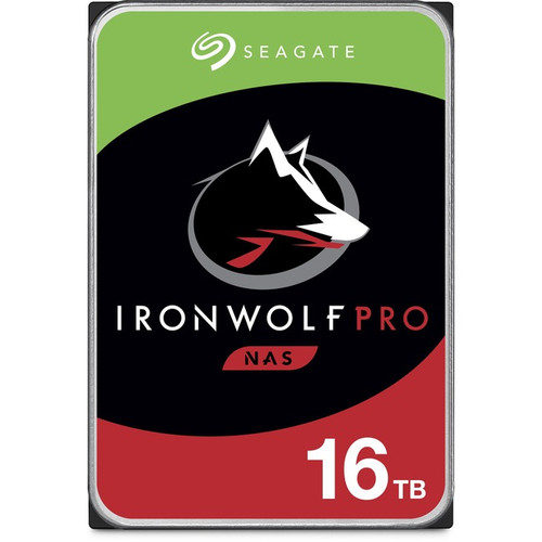 Seagate ST16000NE000 IronWolf Pro ST16000NE000 16 TB Hard Drive - 3.5" Internal - SATA (SATA/600) - Conventional Magnetic Recording (CMR) Method