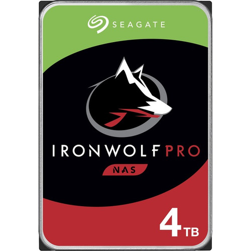 Seagate ST4000NE001 IronWolf Pro ST4000NE001 4 TB Hard Drive - 3.5" Internal - SATA (SATA/600) - Conventional Magnetic Recording (CMR) Method