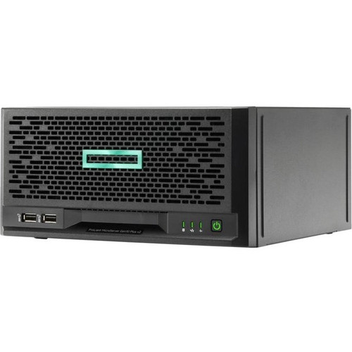 HPE P54654-001 ProLiant MicroServer Gen10 Plus v2 Ultra Micro Tower Server - 1 x Intel Xeon E-2314 2.80 GHz - 16 GB RAM - 1 TB HDD - (1 x 1TB) HDD Configuration - Serial ATA Controller