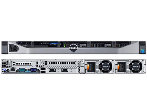 Dell PowerEdge R630 Server 8 Bay / Dual E5-2630v3 2.4Ghz 8 Core / 32GB DDR4 PC4-17000 RAM / 2x 300GB 15k 2.5" Hard Drives / H730/1GB Mini controller / 1 x PSU 750W / Rails
