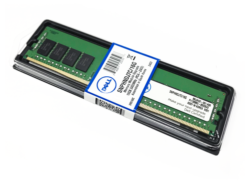 DELL Certified 16GB DDR4 Memory DIMM SNPHNDJ7C/16G ECC 2RX8 RDIMM 2400MHZ A8711887 Refurbished