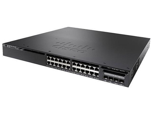 Cisco Catalyst 3650 24 Ports Ethernet Switch Model WS-C3650-24TD-L Refurbished