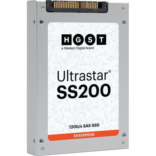 HGST 0TS1401 Ultrastar SS200 SDLL1CLR-020T-CDA1 1.92 TB Solid State Drive - 2.5" Internal - SAS (12Gb/s SAS) Refurbished