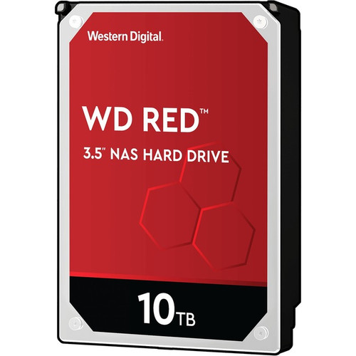 WD WD100EFAX Red WD100EFAX 10 TB Hard Drive - 3.5" Internal - SATA (SATA/600) Refurbished