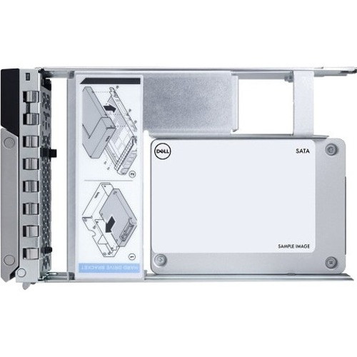 Dell 345-BBED 1.92 TB Rugged Solid State Drive - 2.5" Internal - SATA (SATA/600) - 3.5" Carrier - Read Intensive Refurbished