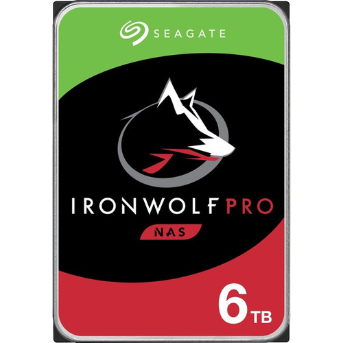 Seagate ST6000NE0021 IronWolf Pro ST6000NE0021 6 TB Hard Drive - 3.5" Internal - SATA (SATA/600) - Conventional Magnetic Recording (CMR) Method Refurbished