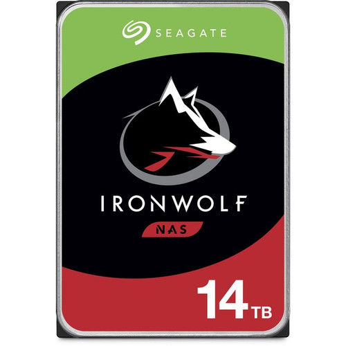 Seagate ST14000VN0008 IronWolf ST14000VN0008 14 TB Hard Drive - 3.5" Internal - SATA (SATA/600) - Conventional Magnetic Recording (CMR) Method Refurbished