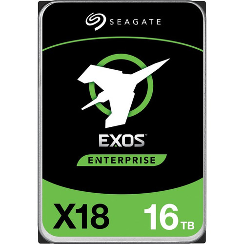 Seagate ST16000NM004J Exos X18 ST16000NM004J 16 TB Hard Drive - 3.5" Internal - SAS (12Gb/s SAS) Refurbished