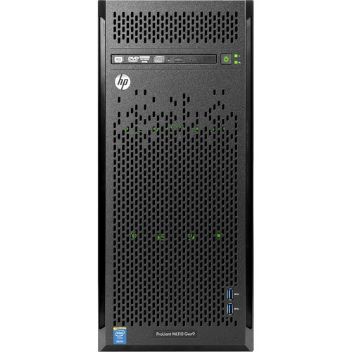 HPE 838503-001 ProLiant ML110 G9 4.5U Tower Server - 1 x Intel Xeon E5-2620 v4 2.10 GHz - 8 GB RAM - Serial ATA/600 Controller Refurbished