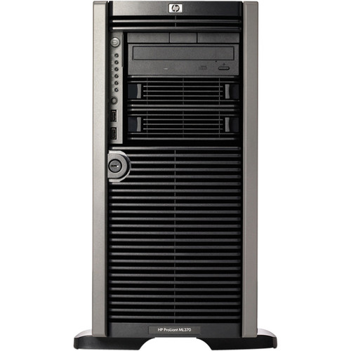 HPE 433750-001 ProLiant ML370 G5 5U Tower Server - 1 x Intel Xeon E5320 1.86 GHz - 2 GB RAM - Ultra ATA, Serial Attached SCSI (SAS) Controller Refurbished