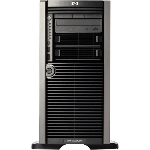 HPE 458347-001 ProLiant ML370 G5 5U Tower Server - 1 x Intel Xeon E5410 2.33 GHz - 1 GB RAM - Ultra ATA, Serial Attached SCSI (SAS) Controller Refurbished
