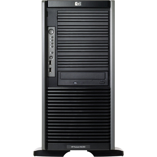 HPE 458246-001 ProLiant ML350 G5 5U Tower Server - 1 x Intel Xeon E5410 2.33 GHz - 2 GB RAM - Serial ATA, Serial Attached SCSI (SAS) Controller Refurbished