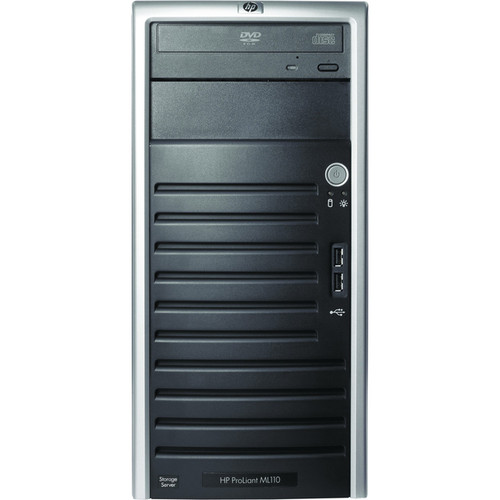 HPE 444811-001 ProLiant ML110 G5 4U Tower Server - 1 x Intel Xeon 3065 2.33 GHz - 1 GB RAM - 72 GB HDD - Serial Attached SCSI (SAS) Controller Refurbished