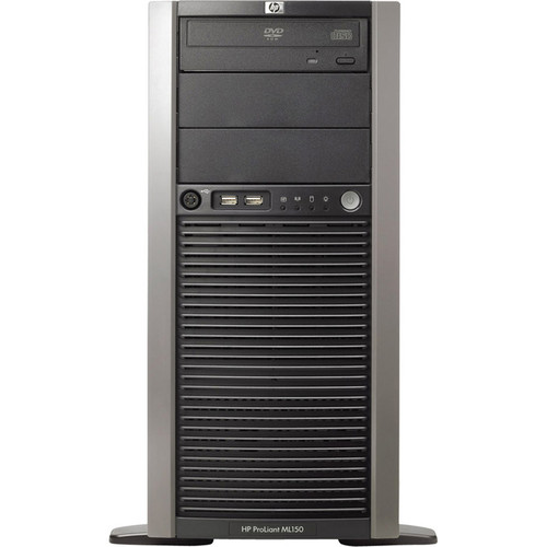 HPE 450162-001 ProLiant ML150 G5 5U Tower Server - 1 x Intel Xeon E5405 2 GHz - 1 GB RAM - 160 GB HDD - Serial ATA Controller Refurbished
