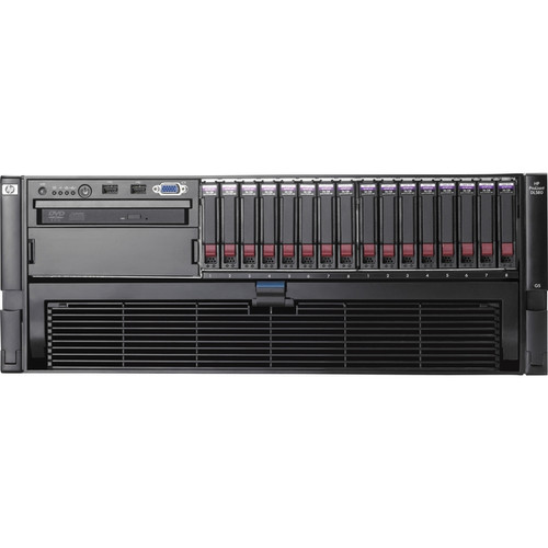 HPE 487363-001 ProLiant DL580 G5 4U Rack Server - 4 x Intel Xeon E7450 2.40 GHz - 8 GB RAM - Ultra ATA, Serial Attached SCSI (SAS) Controller Refurbished