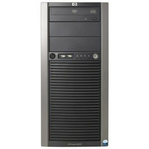 HPE 515867-001 ProLiant ML310 G5p 5U Tower Server - 1 x Intel Core 2 Duo E8400 3 GHz - 1 GB RAM - Serial ATA Controller Refurbished