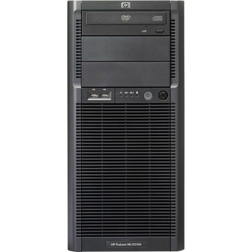 HPE 466133-001 ProLiant ML150 G6 5U Tower Server - 1 x Intel Xeon E5520 2.26 GHz - 4 GB RAM - Serial Attached SCSI (SAS) Controller Refurbished