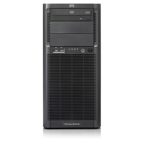 HPE 517609-005 ProLiant ML330 G6 5U Tower Server - 1 x Intel Xeon E5504 2 GHz - 2 GB RAM - 250 GB HDD - Serial Attached SCSI (SAS) Controller Refurbished