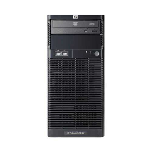 HPE 506667-001 ProLiant ML110 G6 4U Tower Server - 1 x Intel Xeon X3430 2.40 GHz - 2 GB RAM - 250 GB HDD - Serial ATA/300 Controller Refurbished