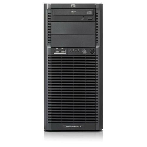 HPE 600910-001 ProLiant ML330 G6 5U Tower Server - 1 x Intel Xeon E5507 2.13 GHz - 4 GB RAM - Serial ATA/300 Controller Refurbished