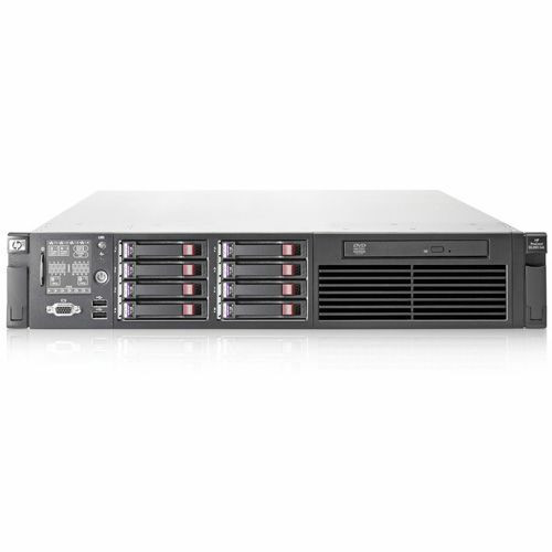 HPE 573090-001 ProLiant DL385 G7 2U Rack Server - 1 x AMD Opteron 6128 HE 2 GHz - 4 GB RAM - Serial Attached SCSI (SAS) Controller Refurbished