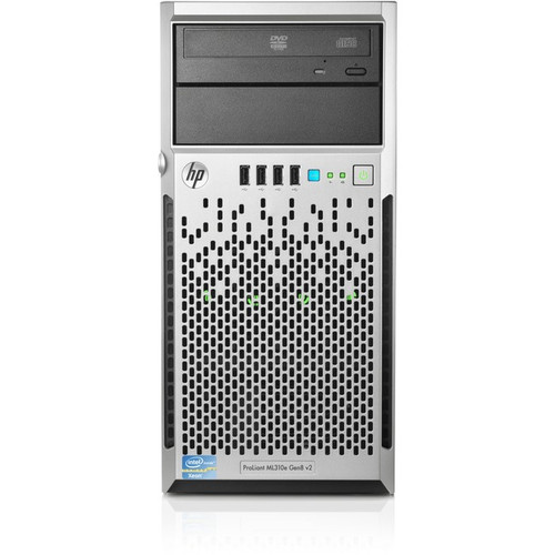 HPE 768748-001 ProLiant ML310e G8 v2 4U Micro Tower Server - 1 x Intel Core i3 i3-4150 3.50 GHz - 2 GB RAM - Serial ATA/600 Controller Refurbished